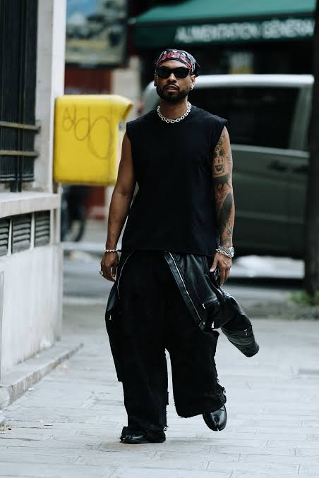 Streetwear editorial portrait